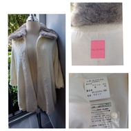 Ray Beams Fleece Vintage Zipper Jacket Chest Size 46 Inches Length 30