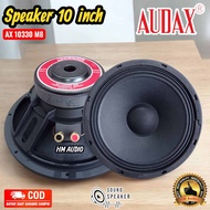 Speaker Audax 10 inch AX 10330 Rangka cor /babet Original