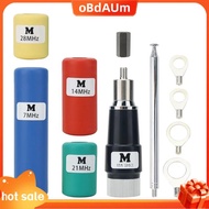MA-01 V2.7 Portable Telescopic GP Antenna Kit 7MHz 100W Shortwave Antenna with 7MHz/14MHz/21MHz/28MH