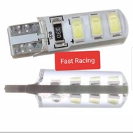T10 6Led Jelly Flash Mode Turn Signal Lights 2 Pieces