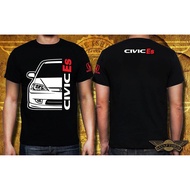 Honda Civic ES *FRONT (Black Tshirt)