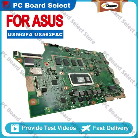 UX562FA UX562FA Laptop Motherboard For ASUS ZenBook UX562F Q526FA Q526FAC Q526F Mainboard With 8th/1