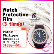kr_Protection Films for Patek Philippe Aquanaut Old-type 5168G-001 (3 sheets) / Scratch & Contaminat