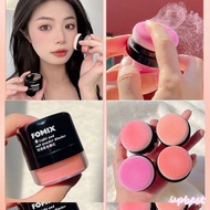 FOMIX Sheer Pastel Blush Head Lazy Air Cushion Blush High Light Repairing Long-Lasting Soft Mist Rou