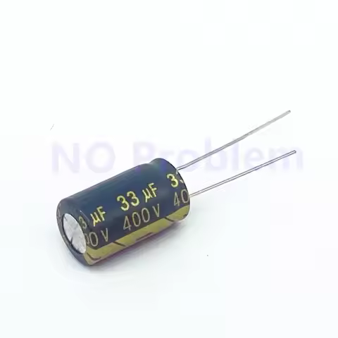 10pcs/lot 33uf400V aluminum electrolytic capacitor size 10*17mm 400V 33uf 20%
