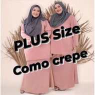 💕PLUS SIZE 3LX..6XLBAJU KURUNG MODEN💕 fast delivery📢
