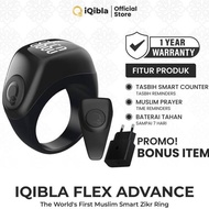 IQibla Zikr Ring Flex Advance F03 | Digital Tasbih | Digital Prayer Beads Ring LS
