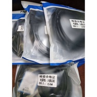 Black 1.5m OD8.0 Engineering Triple Plug Power Cable with Packaging Desktop Computer Power Cord Qual