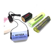 Magnetic Lithium 3.7V Battery Charger with Light Indicator Suitable for 46800/32650/26980/26800/2170