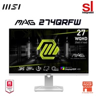 MSI MAG 274QRFW 26'5 IPS,WQHD,180HZ,1MS Gaming Monitor