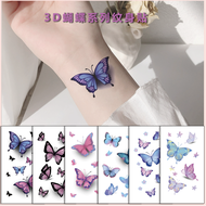 แทททูมินิมอล แทททูเกาหลี sticker tattoo tatto แทททูผีเสื้อ แทททู ผีเสื้อ korean style butterfly ลอกน้ำ 💖