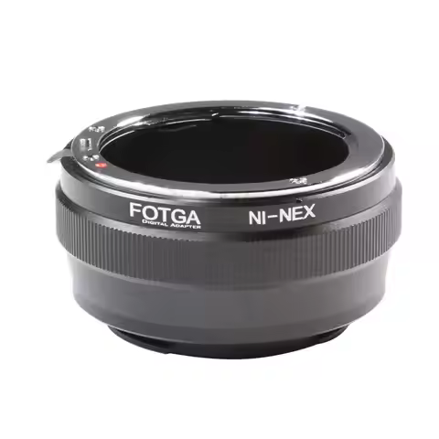 Precision Lens Mount Adapter Macro Photography Camera Lens Accessories for Nikon F Mount to Sony Alp