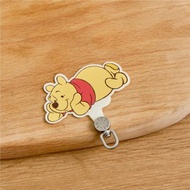 Disney小熊維尼-小熊維尼款托腮旋轉手機掛片/夾片