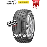 【Free installation】DUNLOP 265/40/21 SPORT MAXX GT NEW TYRE TIRE TAYAR