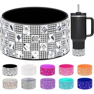 Shiny Diamond Silicone Boots Suitable for Stanley Cup 40/30/20 Ounces, Suitable for Owala Flat Cup 4