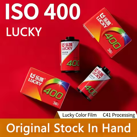 1/3/5/8/10 Rolls New LUCKY C400 35mm Color C41 Film ISO 400/24° Color Film Upgrade For Kodak Fujifil