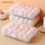 15 Grids Egg Storage Box Protect Holder Food Container PP Refrigerator Space Saver