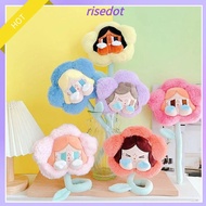 RISEDOT คริสตัลสำหรับทารก ตุ๊กตาของเล่นตุ๊กตา ป๊อปมาร์ท ดอกไม้ประดับดอกไม้ Popmart crybaby Flower น่