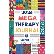 2026 Mega Therapy Journal Bundle Self‑Help Mental Wellness Journal Creative Emotional Processing Gui