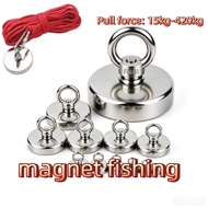 magnet fishing N52 D42 60kg Heavy Duty Fishing Magnet for Underwater Treasure Hunting