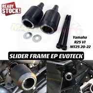 SLIDER FRAME EP EVOTECH YAMAHA R25 V1 / MT25 2020-2022 BODY ANTI-FALL ENGINE PROTECTION SLIDER