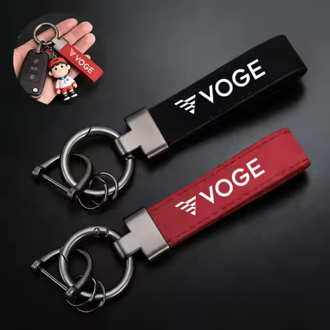 For Loncin Voge 300DS 300 AC 300 RR 300 R 300 DS 300RR 300R 300AC Motorcycle Suede Keychain Horsesho