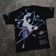 (Dia) Oversize T-Shirt Tee T-Shirts Holdem x Naruto Sasuke7.6-1