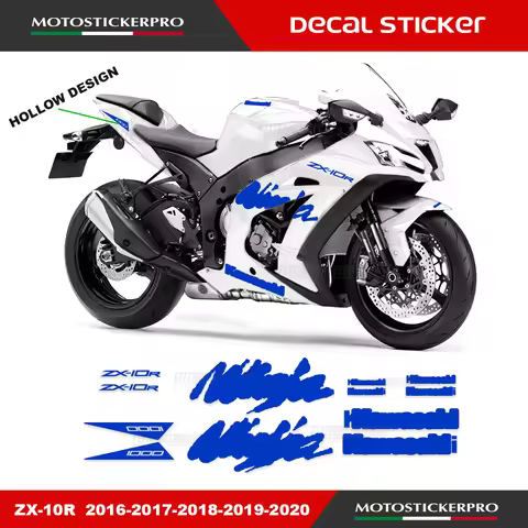 Ninja10R 2019 moto Sticker Decal for Kawasaki ZX-10R ZX10R 2016-2018-2020 motorcycle full fairing st