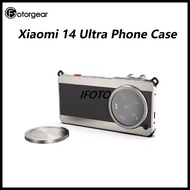 Fotorgear for Xiaomi 14 Ultra Camera Case Retro Classic Photography Phone Case Photography Accessore