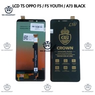 BARU LCD TOUCHSCREEN OPPO F5 YOUTH F 5 HITAM ORIGINAL