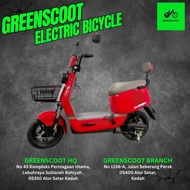 GREENSCOOT basikal elektrik dua tayar/bicycle electric
