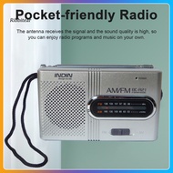  Easy-to-operate Radio Am/fm Radio Compact Am/fm Portable Radio with Hifi Sound Easy Operation Low Distortion Perfect for Southeast Asian Buyers