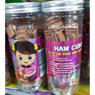 Layer Shape Haw Fruit Sweets - Haw Flakes - Haw Cube 180 gr