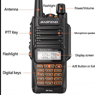 【20km 8000mah】  UV-9R PLUS วิทยุสื่อสาร กันน้ำ กันฝุ่น ทนต่อการแตก แบตเตอรี่ลิเธียมความจุสูง Walkie 