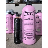 Em4 fishery ponds and molase em4 fish