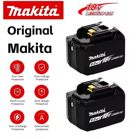 Makita 18V 3Ah 5Ah 6Ah 9Ah Lithium Ion Battery Rechargeable for All 18V Makita Cordless Handheld Dev
