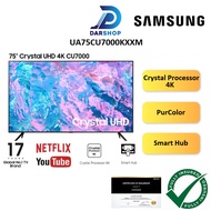 Samsung Smart TV 43 50 55 65 75 Inch 4K UHD CU7000 43" 50" 55" 65" 75" TV Murah Television 电视机 電視機 65CU7000 75CU7000