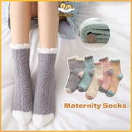 Wonderbaby Maternity Fluffy Socks Adult Stokin Tebal Perempuan Women's Thick Winter Socks Stokin Teb