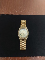 瑞士製 Enicar 英納格 晶鑽 綠寶 羅馬數字 土星 蠔式 太陽圈 day date 機械錶 古著 腕錶 手錶 錶徑