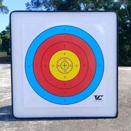 ARCHERY TARGET BUTT DIMENSION 50CM X 50CM X 6CM / 7CM + FREE TARGET FACE