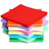 100 pcs 15cm square handmade colorful origami diy art course materials