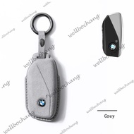 Leather Key Case Cover Bmw Ix2 ix i7 i5 New5 i3 ix3 Series X7 New7Series 2022 2023 2024 Key Holder L
