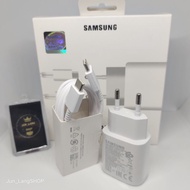 Charger Adaptor Samsung 25W Super Fast Charging For A33 A53 A73 Original Kabel C To C