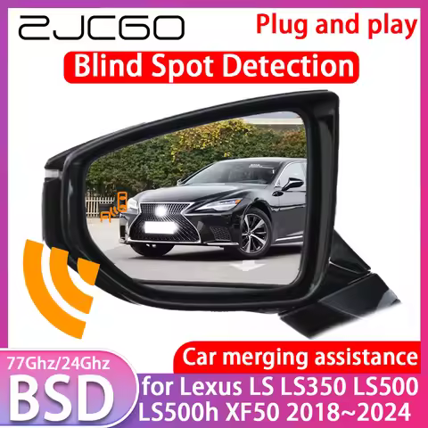 ZJCGO for Lexus LS LS350 LS500 LS500h XF50 Blind Spot Detection Car BSD BSA BSM System Driving Warni