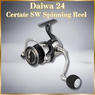 Daiwa 24 Certate SW Spinning Reel 4000-6000 - Heavy Duty, Smooth Drag, High Performance