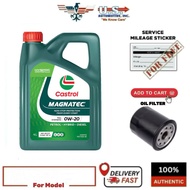 3436917 Castrol Magnetic Hybrid 0W20 Fully Synthetic Engine Oil 3.5L