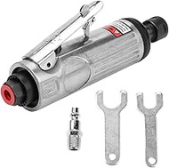 1/4in Pneumatic Die Grinder, Air Angle Die Grinder with 22000-25000rpm High Speed, Lightweight Ergon