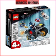 LEGO MARVEL 76189 Captain America and Hydra Face-Off