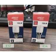 Arex 1.5w LED bulb E12/E14