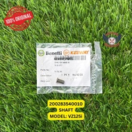[100% ORIGINAL] BENELLI VZ125i SHAFT PART NO. 200283540010